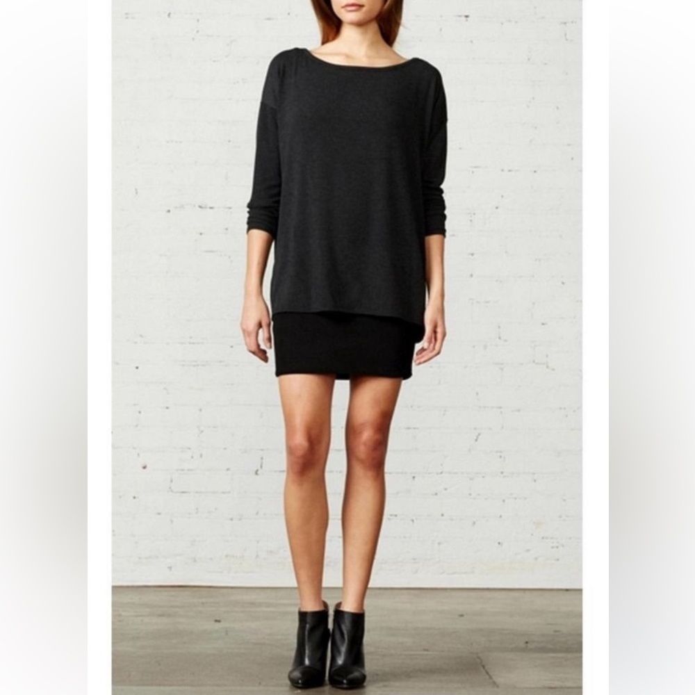 Bailey 44 Revolve Mercer Layered Knit Mini Dress Size S